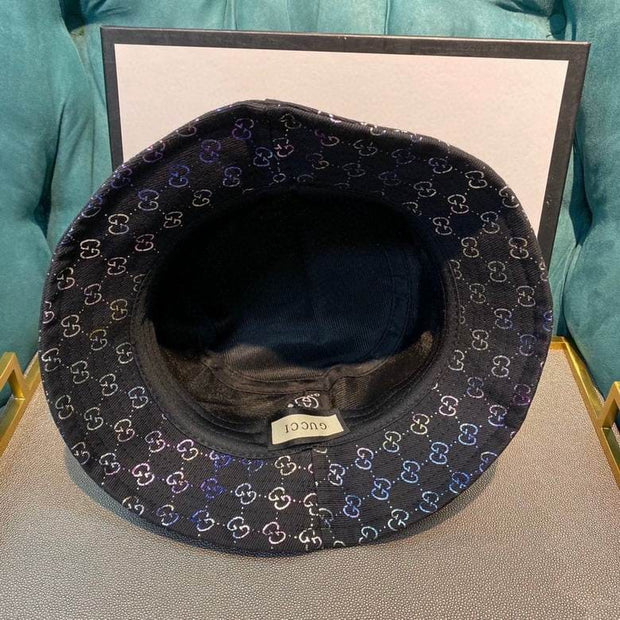 HypedEffects Gucci Black & White Bucket Hat - Gucci Pattern