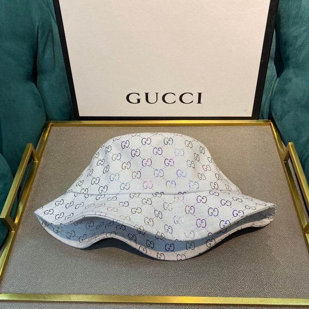 HypedEffects Gucci Black & White Bucket Hat - Gucci Pattern