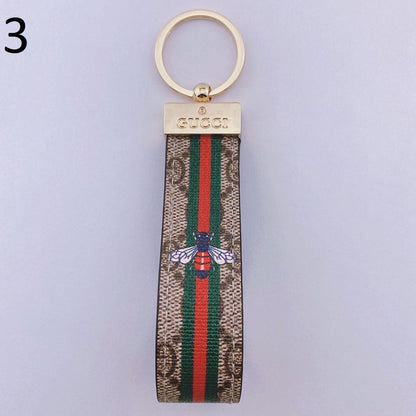 HypedEffects gucci Leather Keychains