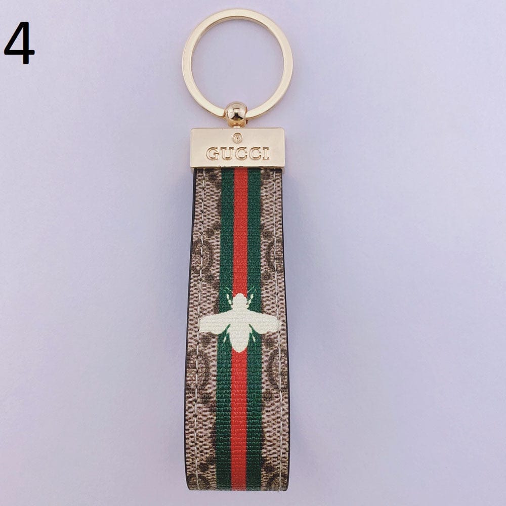 HypedEffects gucci Leather Keychains
