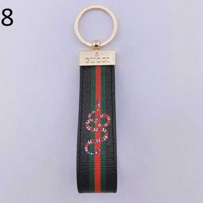 HypedEffects gucci Leather Keychains