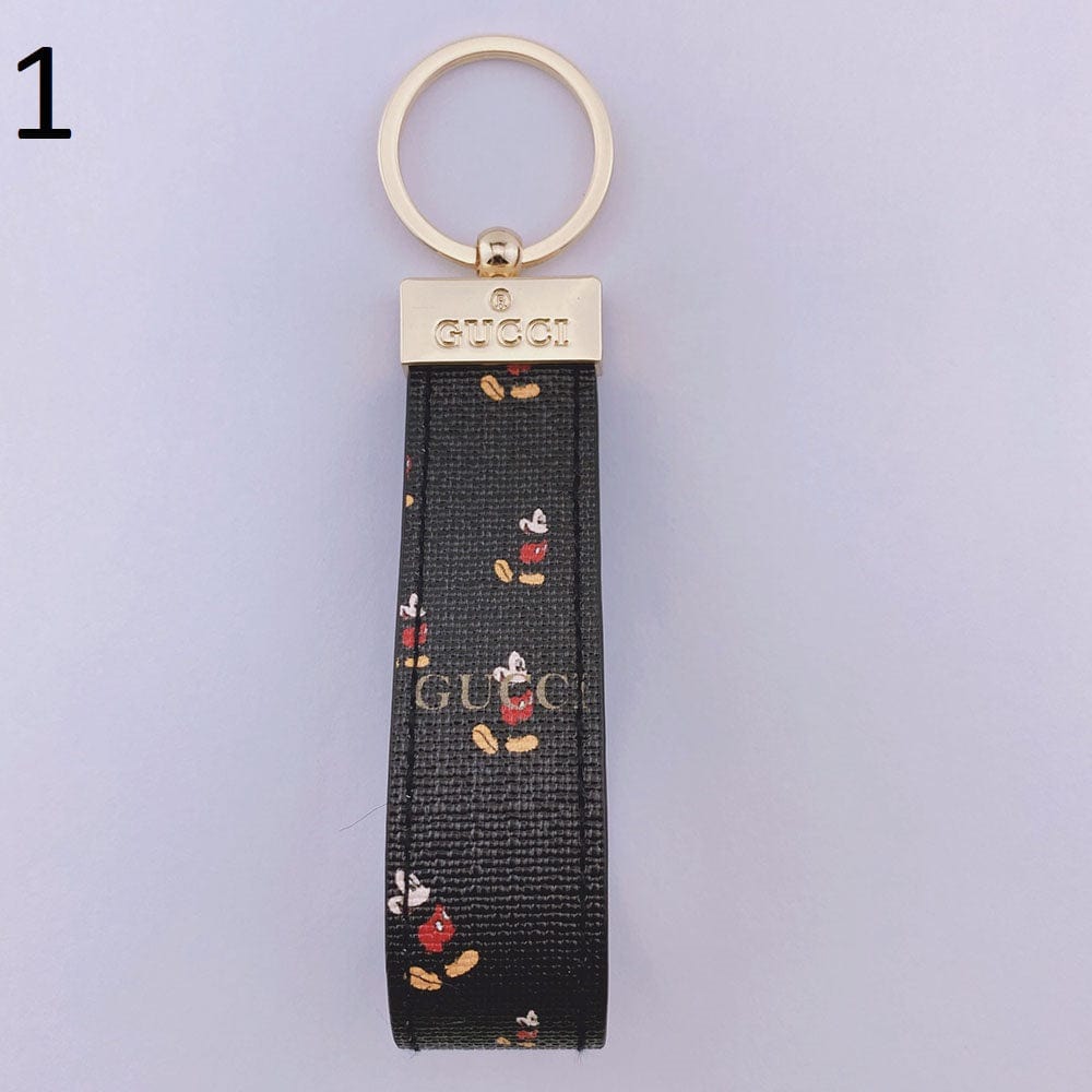 HypedEffects gucci Leather Keychains
