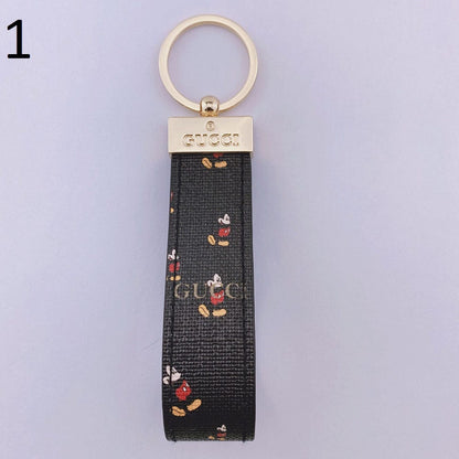 HypedEffects gucci Leather Keychains