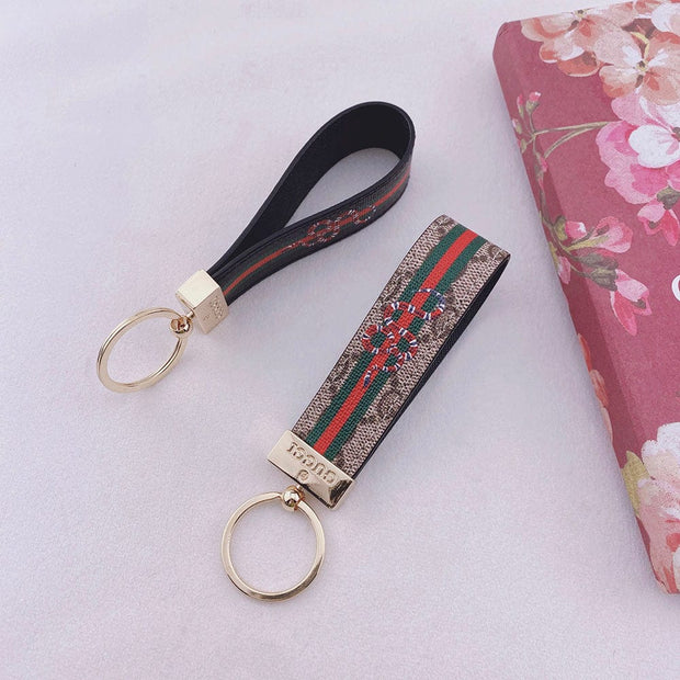 HypedEffects Gucci Leather Keychains