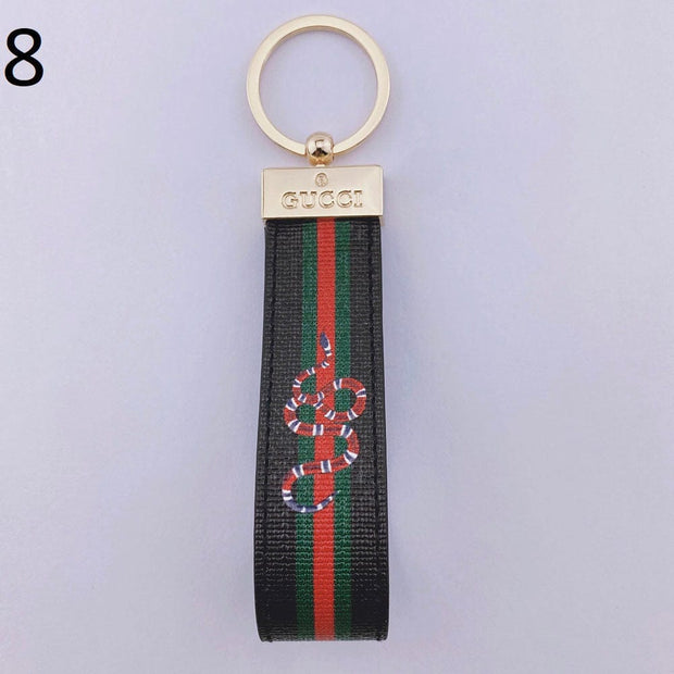 HypedEffects Gucci Leather Keychains