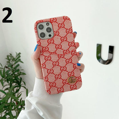 HypedEffects gucci Phone Case With Card Holder For iPhone 17