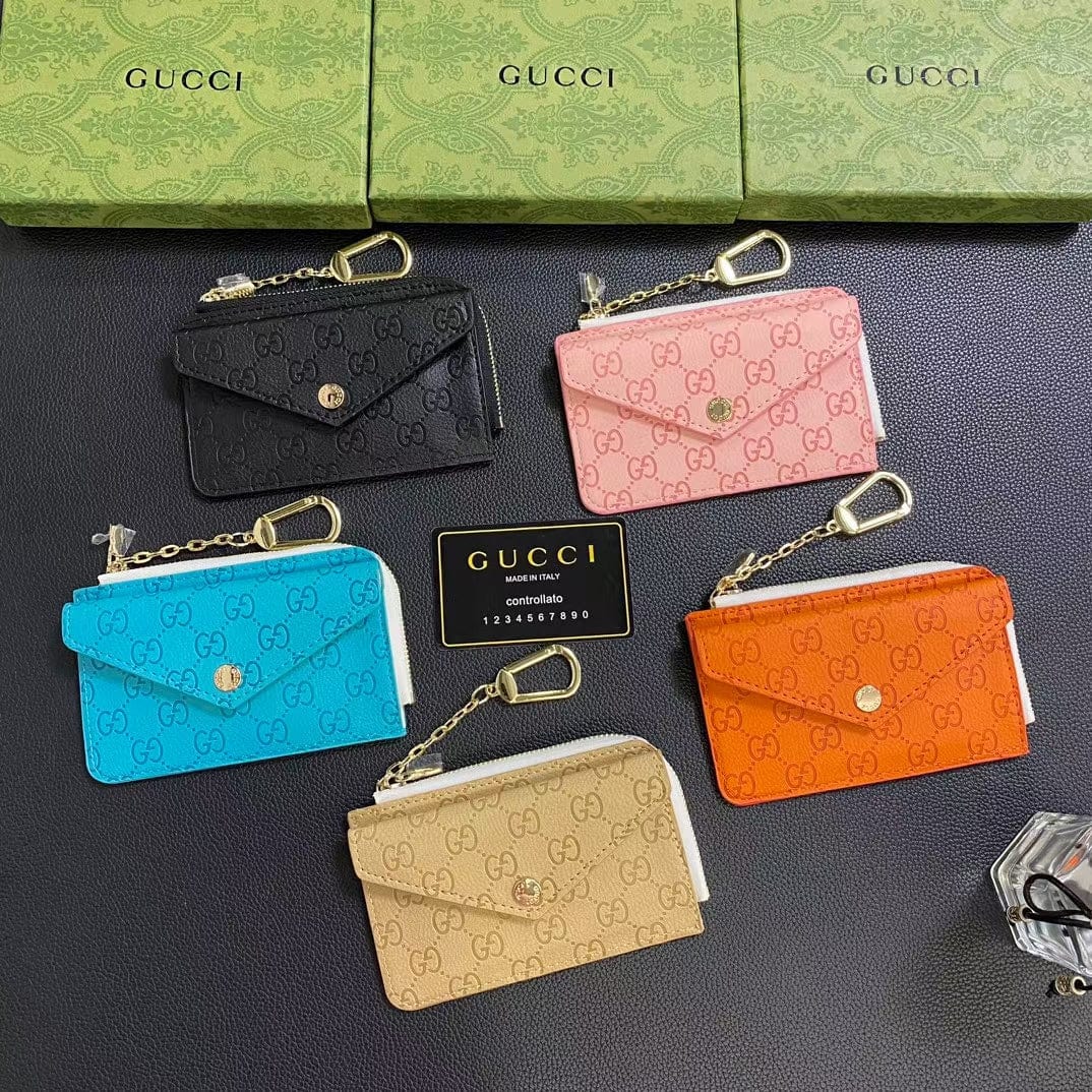 HypedEffects gucci Signature Chain Wallet | Card Holder
