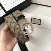 HypedEffects Gucci Timeless Leather Belt - Unique Buckle
