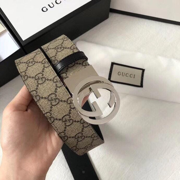 HypedEffects Gucci Timeless Leather Belt - Unique Buckle