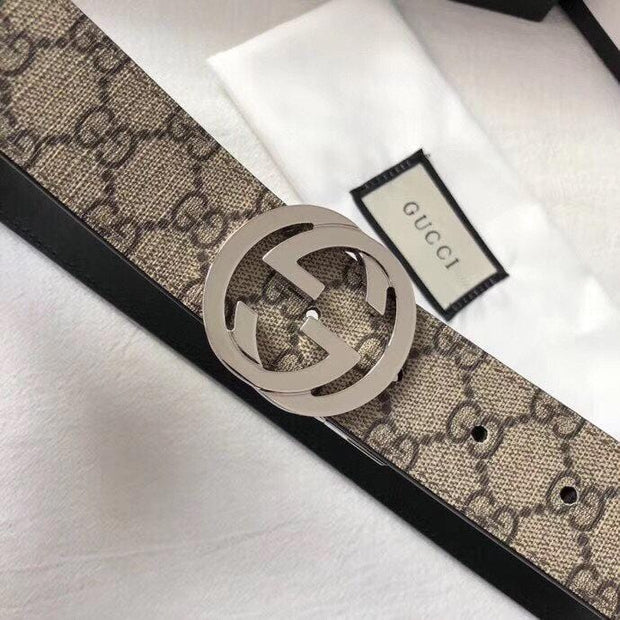 HypedEffects Gucci Timeless Leather Belt - Unique Buckle