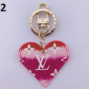 HypedEffects Heart Louis Vuitton And Gucci Keychain | Heart Shaped Keychain