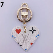 HypedEffects Heart Louis Vuitton And Gucci Keychain | Heart Shaped Keychain