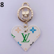 HypedEffects Heart Louis Vuitton And Gucci Keychain | Heart Shaped Keychain