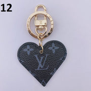 HypedEffects Heart Louis Vuitton And Gucci Keychain | Heart Shaped Keychain