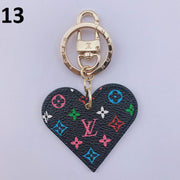 HypedEffects Heart Louis Vuitton And Gucci Keychain | Heart Shaped Keychain