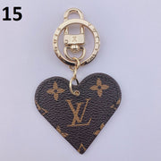 HypedEffects Heart Louis Vuitton And Gucci Keychain | Heart Shaped Keychain