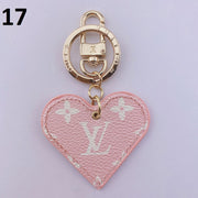 HypedEffects Heart Louis Vuitton And Gucci Keychain | Heart Shaped Keychain