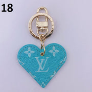 HypedEffects Heart Louis Vuitton And Gucci Keychain | Heart Shaped Keychain