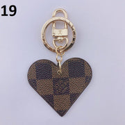 HypedEffects Heart Louis Vuitton And Gucci Keychain | Heart Shaped Keychain