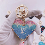 HypedEffects Heart Louis Vuitton And Gucci Keychain | Heart Shaped Keychain