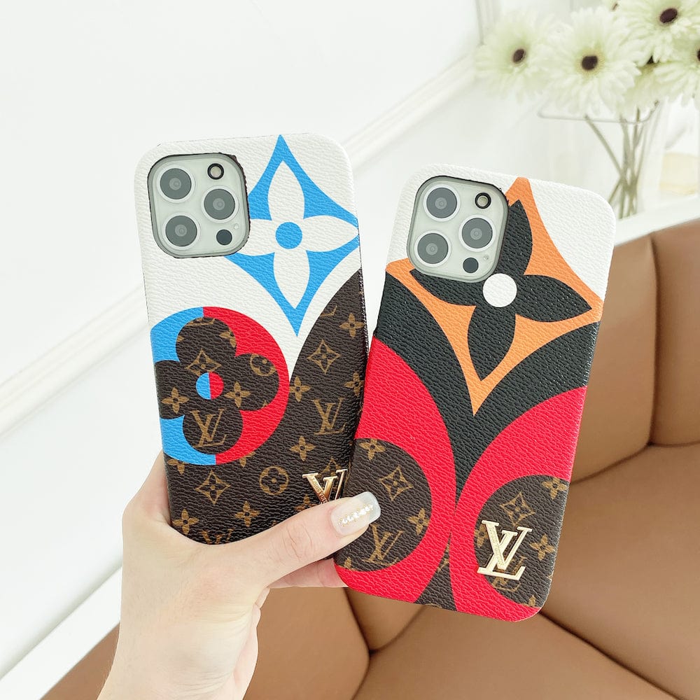HypedEffects High End Leather louis vuitton Phone Cases For Samsung