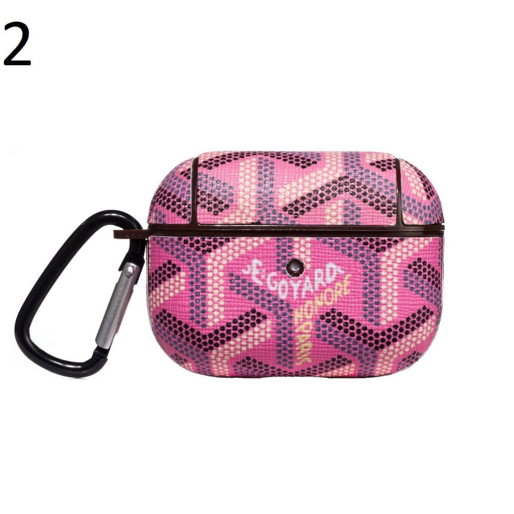 HypedEffects Leather Goyard Airpods PRO Case