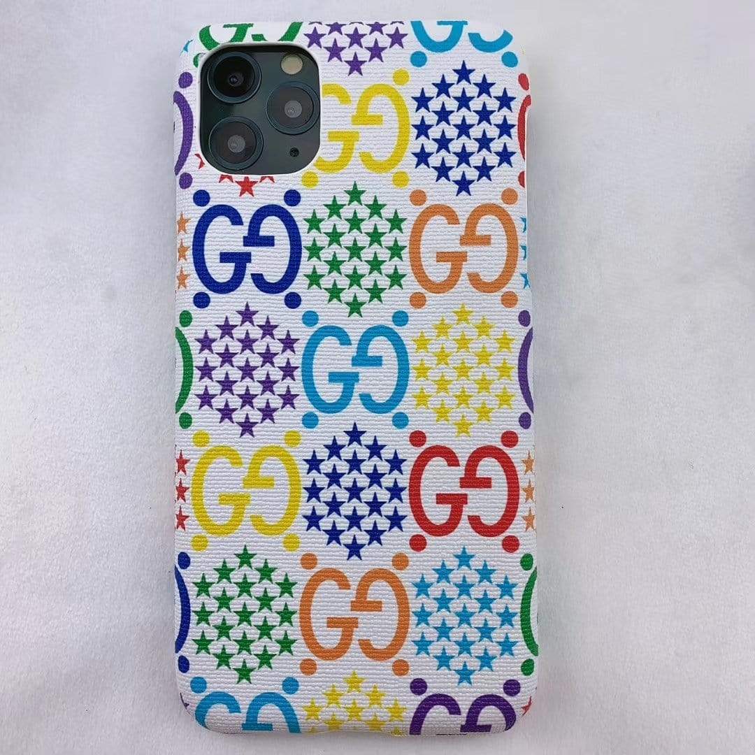 HypedEffects Leather gucci Iphone Cases for iPhone 15 | iPhone 16 | iPhone 17