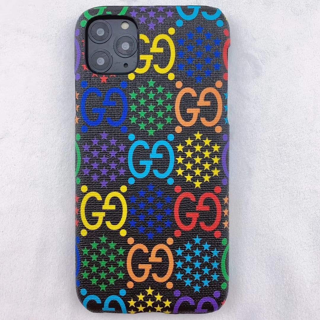 HypedEffects Leather gucci Iphone Cases for iPhone 15 | iPhone 16 | iPhone 17