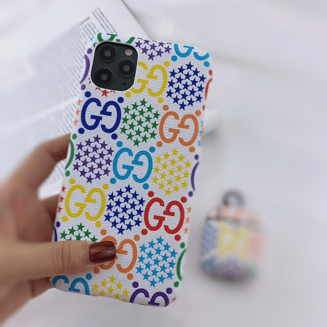 HypedEffects Leather gucci Iphone Cases for iPhone 15 | iPhone 16 | iPhone 17