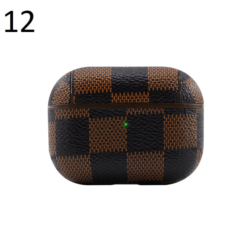 HypedEffects Leather louis vuitton And gucci Airpods Generation 3 Case