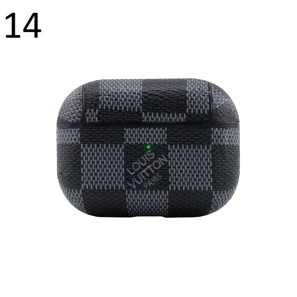 HypedEffects Leather louis vuitton And gucci Airpods Generation 3 Case