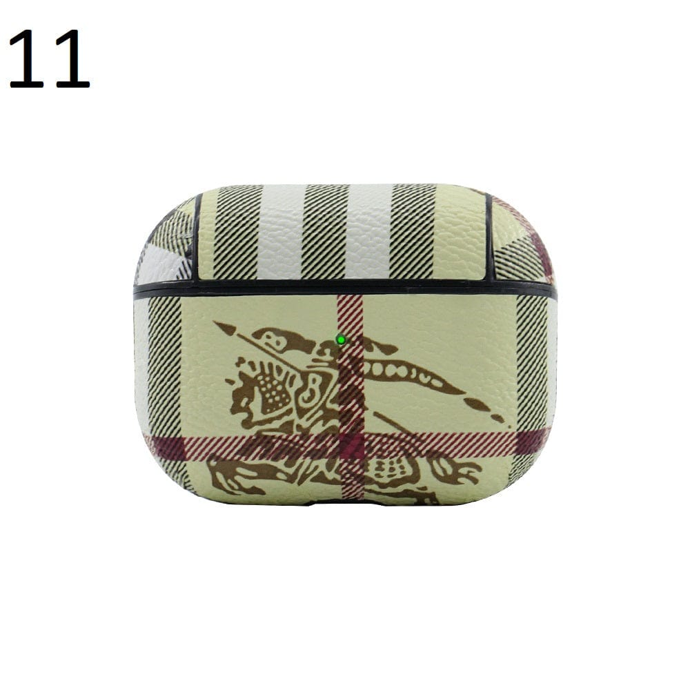 HypedEffects Leather louis vuitton And gucci Airpods Generation 3 Case