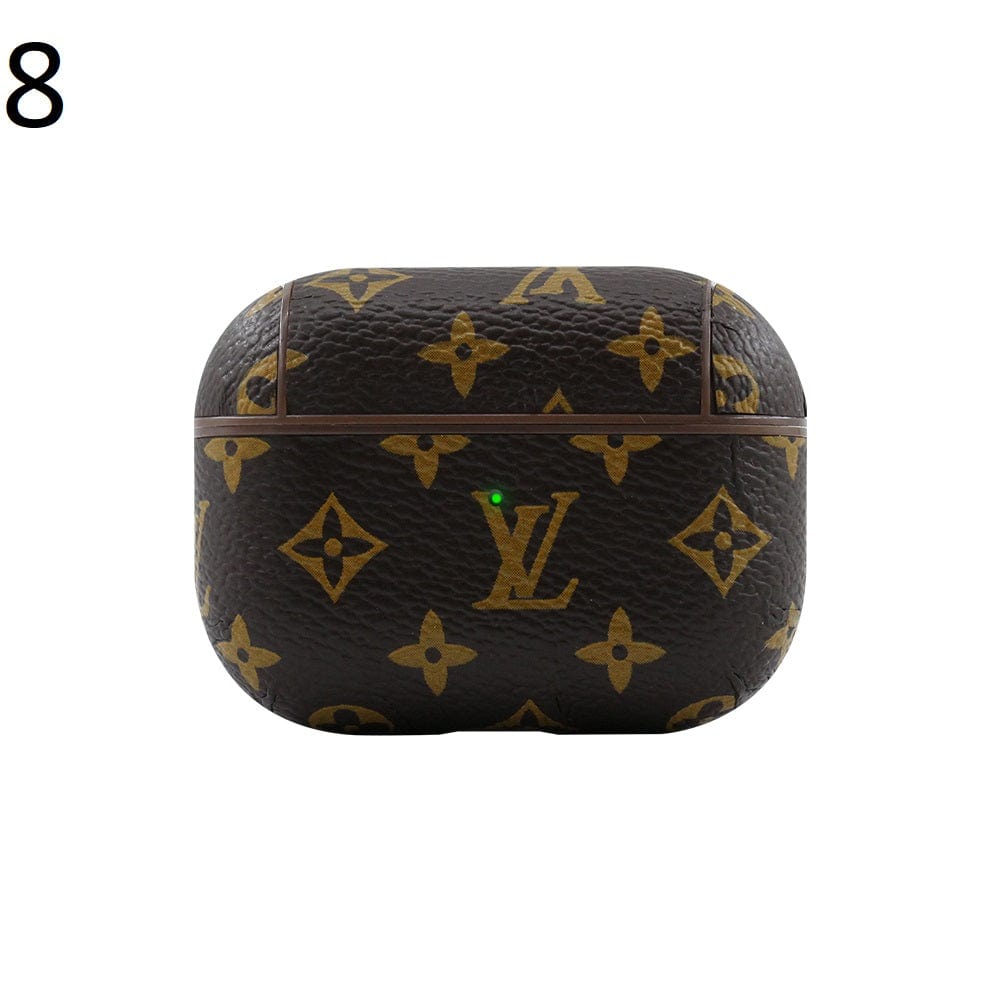 HypedEffects Leather louis vuitton And gucci Airpods Generation 3 Case