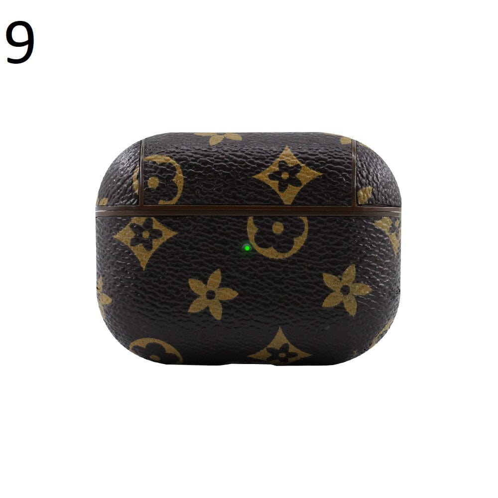 HypedEffects Leather louis vuitton And gucci Airpods Generation 3 Case