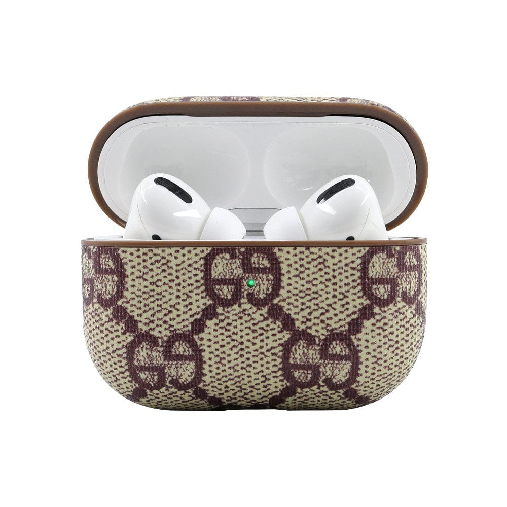 HypedEffects Leather louis vuitton And gucci Airpods Generation 3 Case