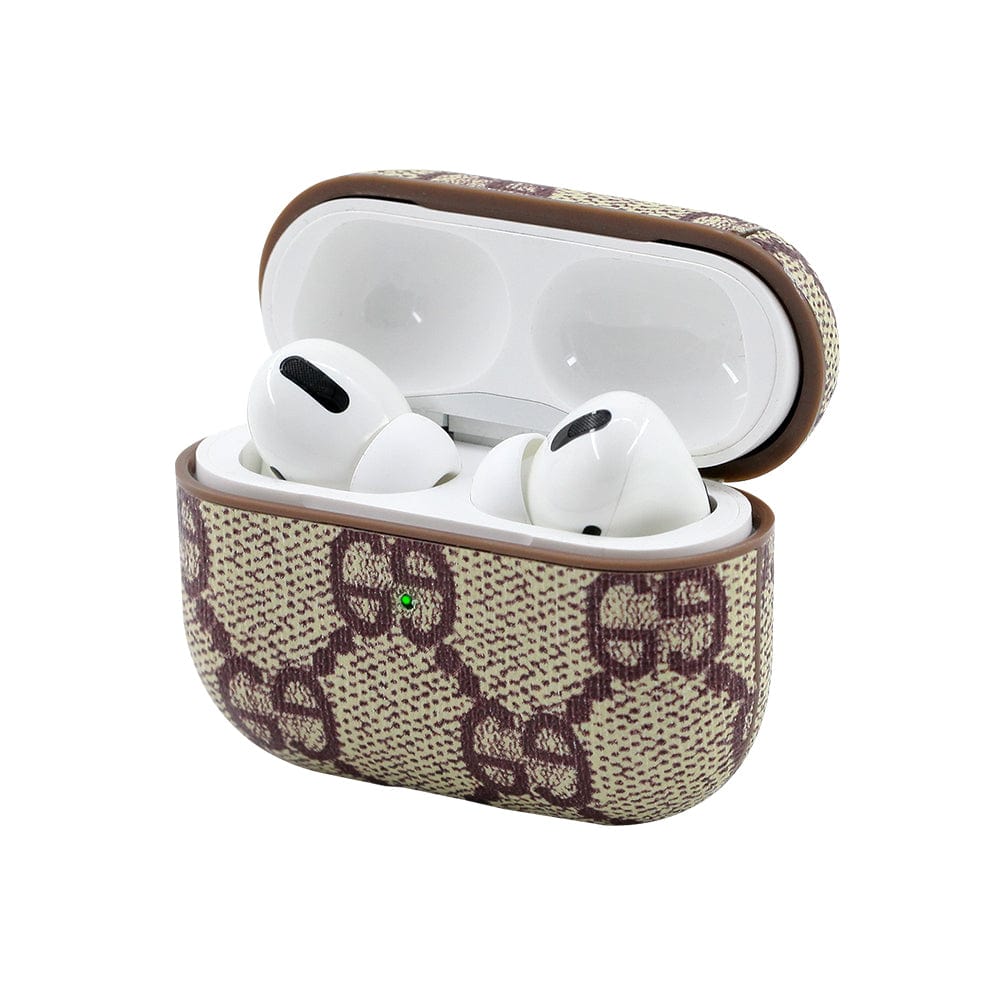 HypedEffects Leather louis vuitton And gucci Airpods Generation 3 Case