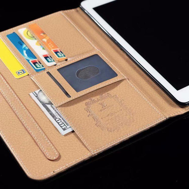 HypedEffects Leather Louis Vuitton And Gucci iPad Flap Cases