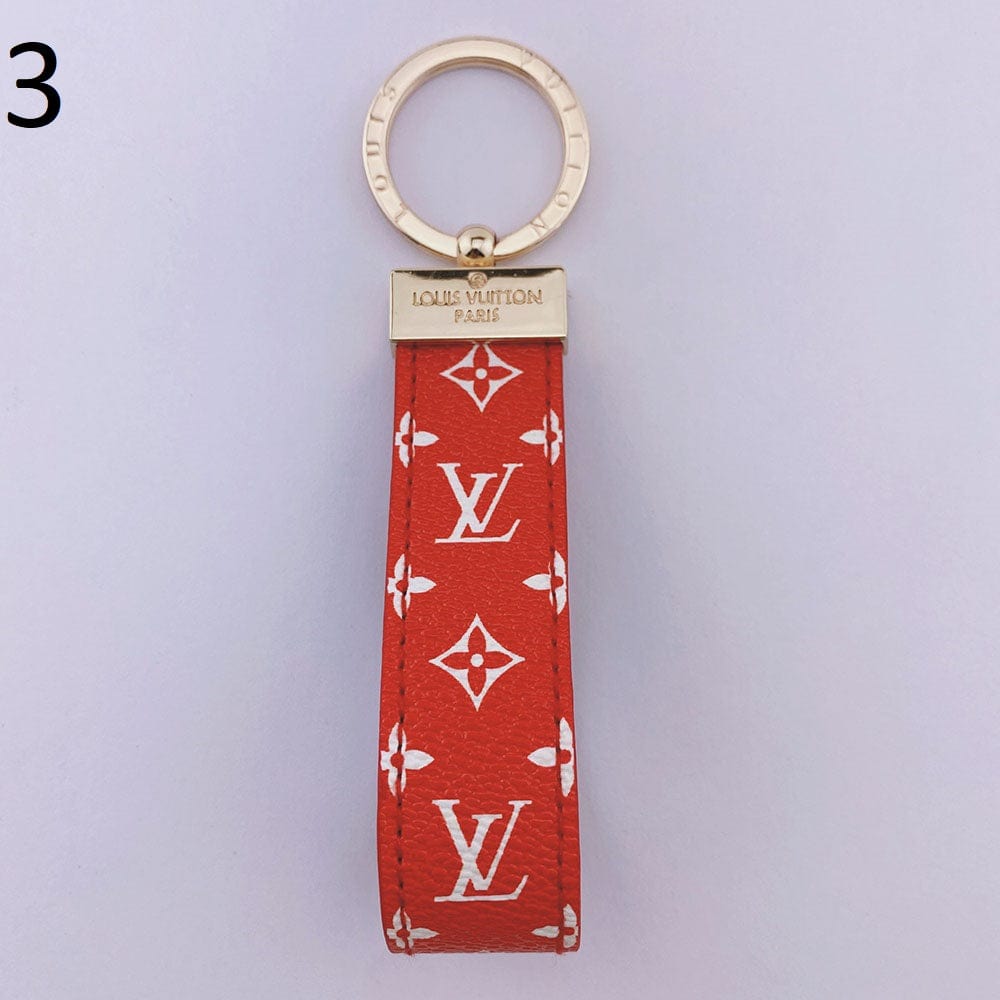 HypedEffects Leather louis vuitton Keychain