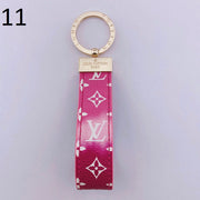 HypedEffects Leather Louis Vuitton Keychain