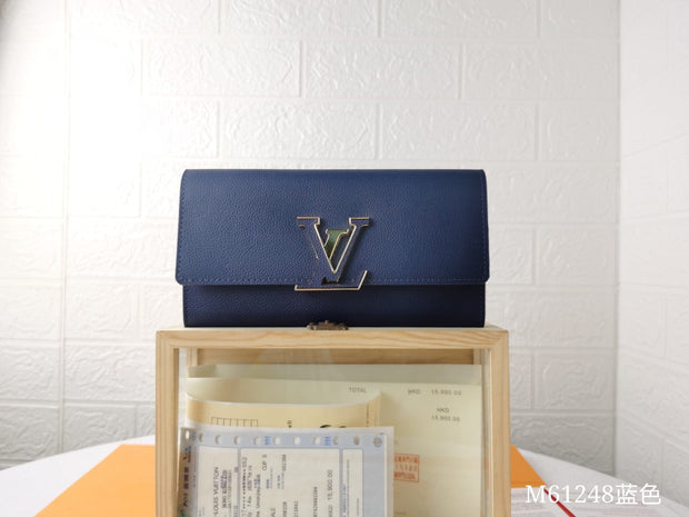 HypedEffects Leather Louis Vuitton Magnolia Wallet