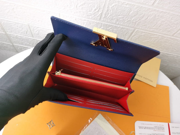 HypedEffects Leather Louis Vuitton Magnolia Wallet