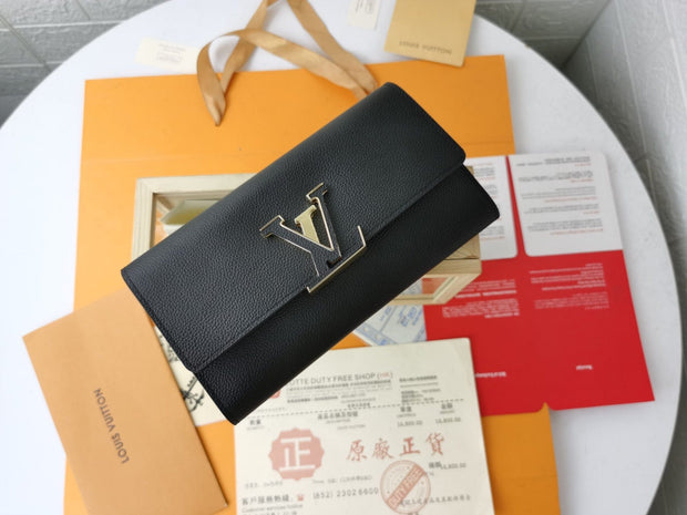 HypedEffects Leather Louis Vuitton Magnolia Wallet