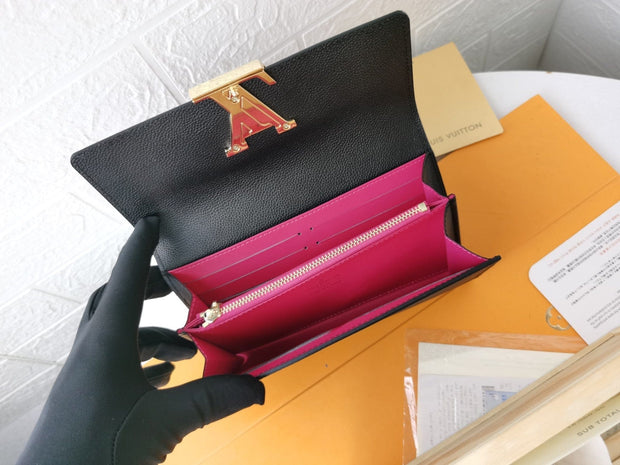 HypedEffects Leather Louis Vuitton Magnolia Wallet