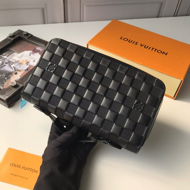 HypedEffects Leather Louis Vuitton Monogram Wallet
