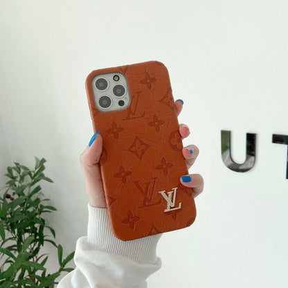 HypedEffects Leather louis vuitton Samsung Phone Cases