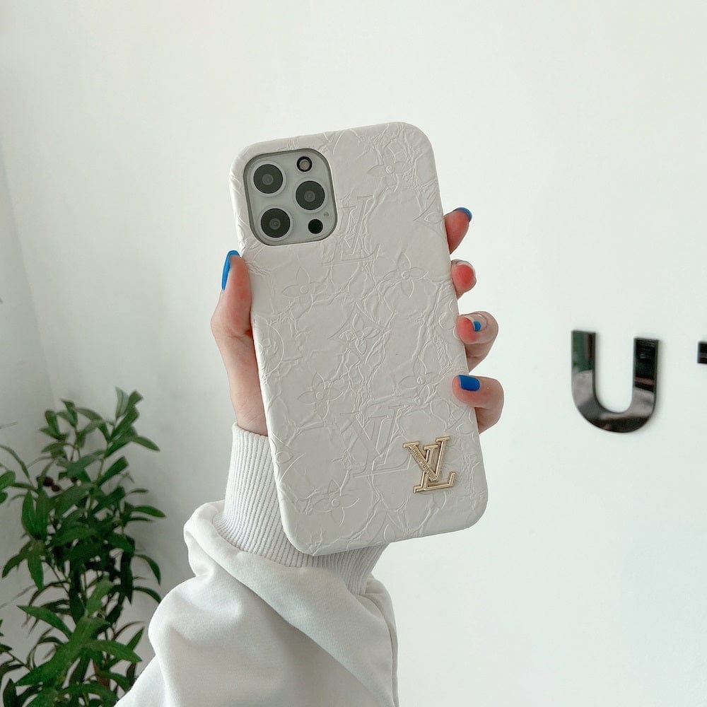 HypedEffects Leather louis vuitton Samsung Phone Cases