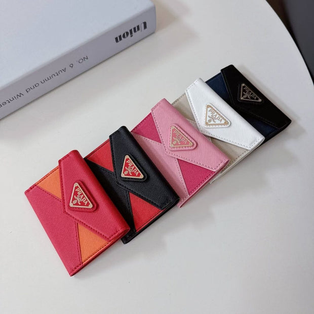 HypedEffects Leather Prada Card Holder Wallet