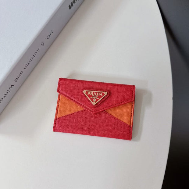 HypedEffects Leather Prada Card Holder Wallet