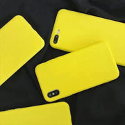 HypedEffects Lemon Yellow Phone Case compatible with iPhone