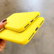 HypedEffects Lemon Yellow Phone Case compatible with iPhone
